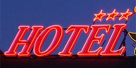 Neon letters with double contour.